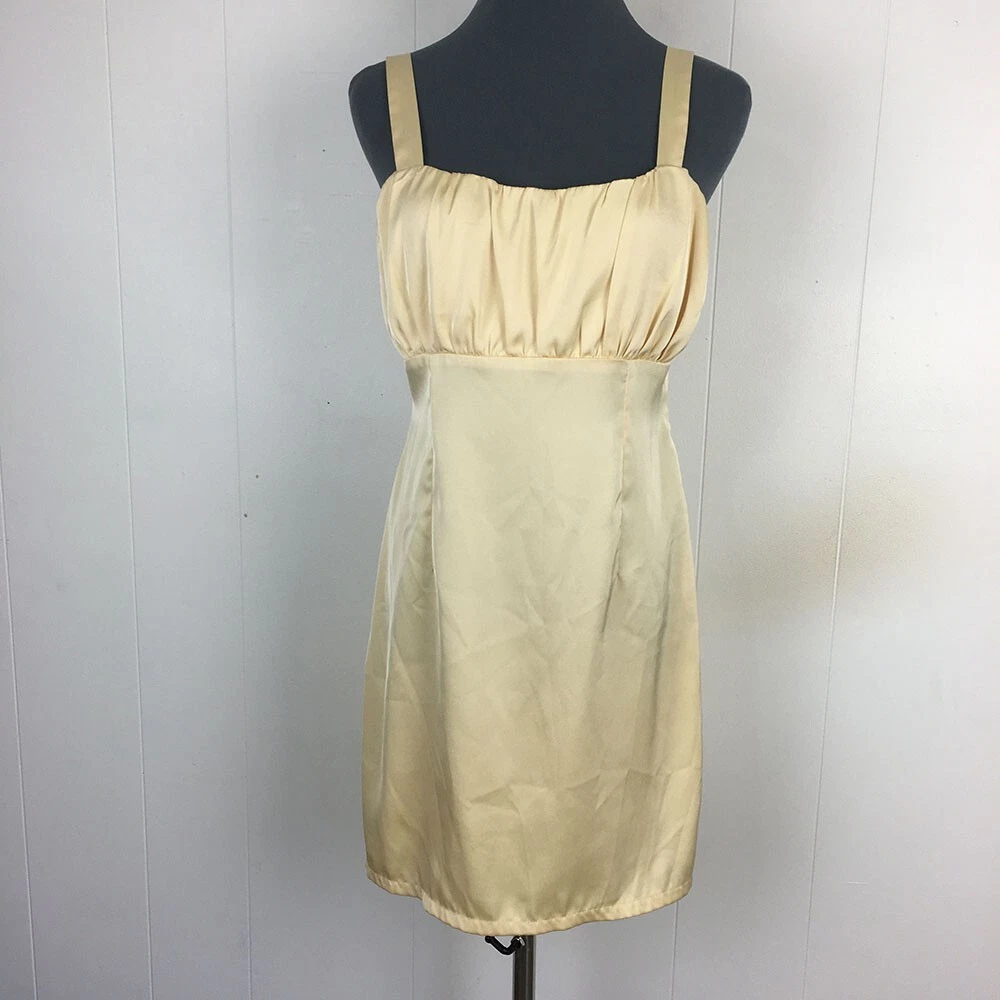 Romwe yellow dress top