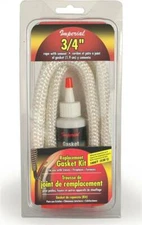 IMPERIAL GA0191 6 FT 3/4" WOOD STOVE DOOR HEATER ROPE GASKET W/ CEMENT 5386941