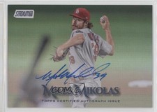 2019 Topps Stadium Club Auto Rainbow Foil 6/10 Miles Mikolas #SCA-MM Auto 0t2