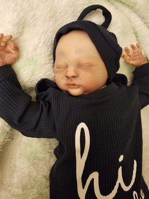 Beautifully Handcrafted Reborn Doll 18'' Liam. Great For All Enthusiasts! Gift.