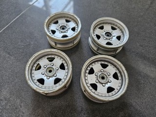 Tamiya 58132 Pajero Metaltop/Chevy S10/CC01 0445516/10445516 Wheels Used