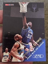 1996-97 NBA Hoops - #112 Shaquille O'Neal Magic Lakers Heat