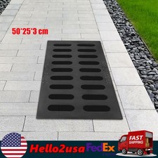 Ductile Cast Iron Drain Grate Outdoor Channel Drainage Cover Outdoor Sewer Cover