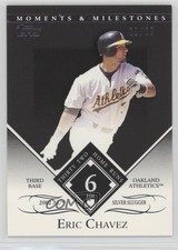 2007 Topps Moments & Milestones Black 20/29 Eric Chavez #131 1i0