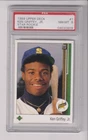 1989 UPPER DECK #1 KEN GRIFFEY JR. RC WITH PSA 8 GRADE - SEATTLE MARINERS