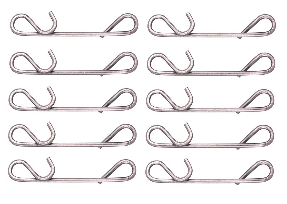 Звенья Spro без узлов S 12 кг 10 штук для закрепления узлов 1990₽