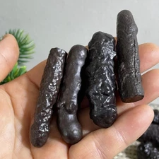 4pcs 89g  Limonite & Hematite pseudomorph after Marcasite Prophecy Rock Stone