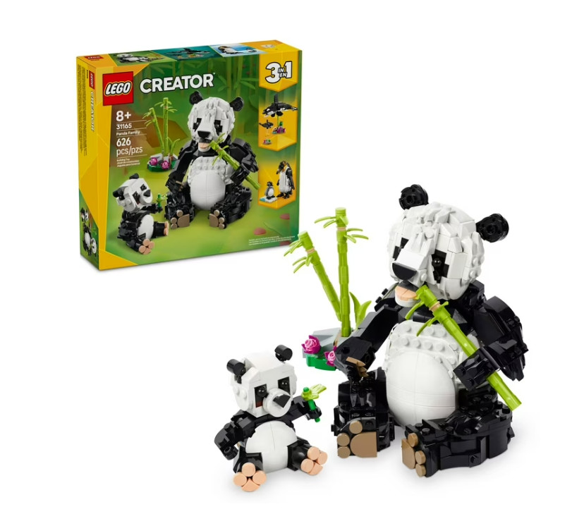 LEGO CREATOR: Wild Animals: Panda Family (31165)