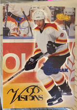 1996 Classic Visions Blue Radek Dvorak #89 Florida Panthers