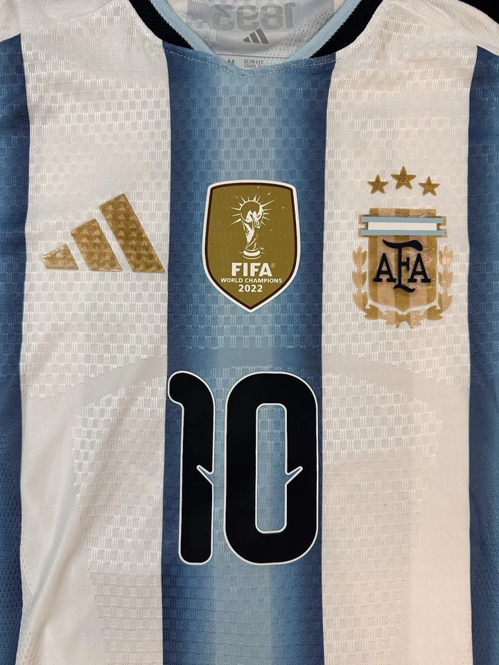 Argentina 2026 World cup Home Player Version jersey, Messi 10, S-XL - Image 4 of 4