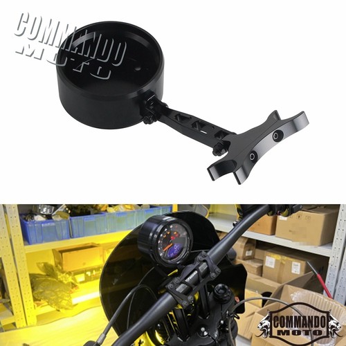For Harley Low Rider S FXLRS 2022-2025 Fat Bob FXFBS 2018-2024 T-Bar Gauge Mount - Picture 3 of 8