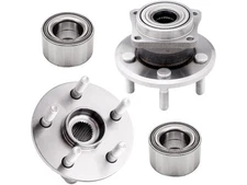 Front and Rear Wheel Hub and Bearing Kit 26NZBR37 for Matrix 2003 2004 2005 2006