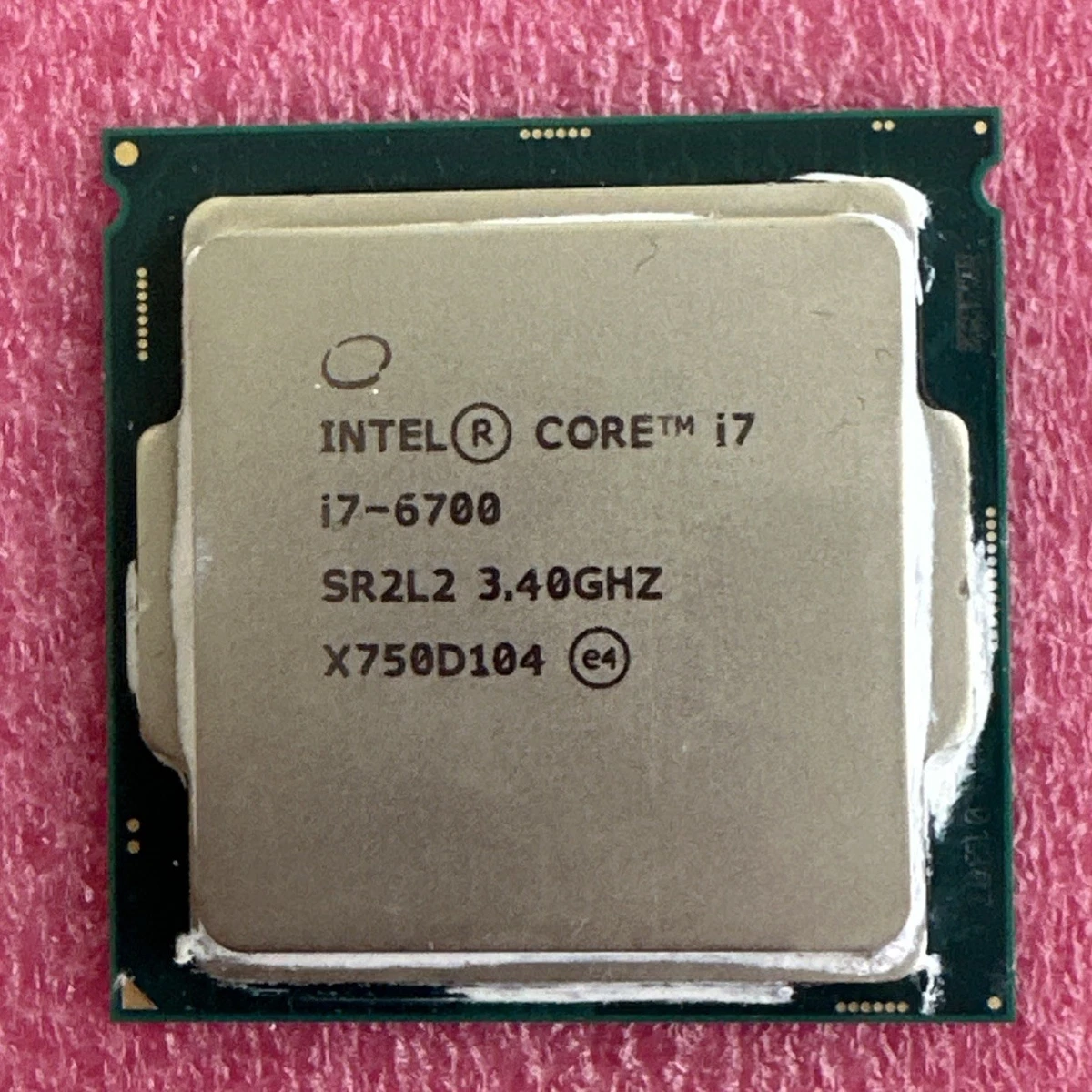 Intel Computer Processors Intel Core i7-6700 Processor Model Core
