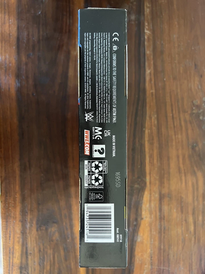 WWE World Heavyweight - Cinturón de Lucha de Juguete Mattel Championship Title - Nuevo Foto 3 de 3