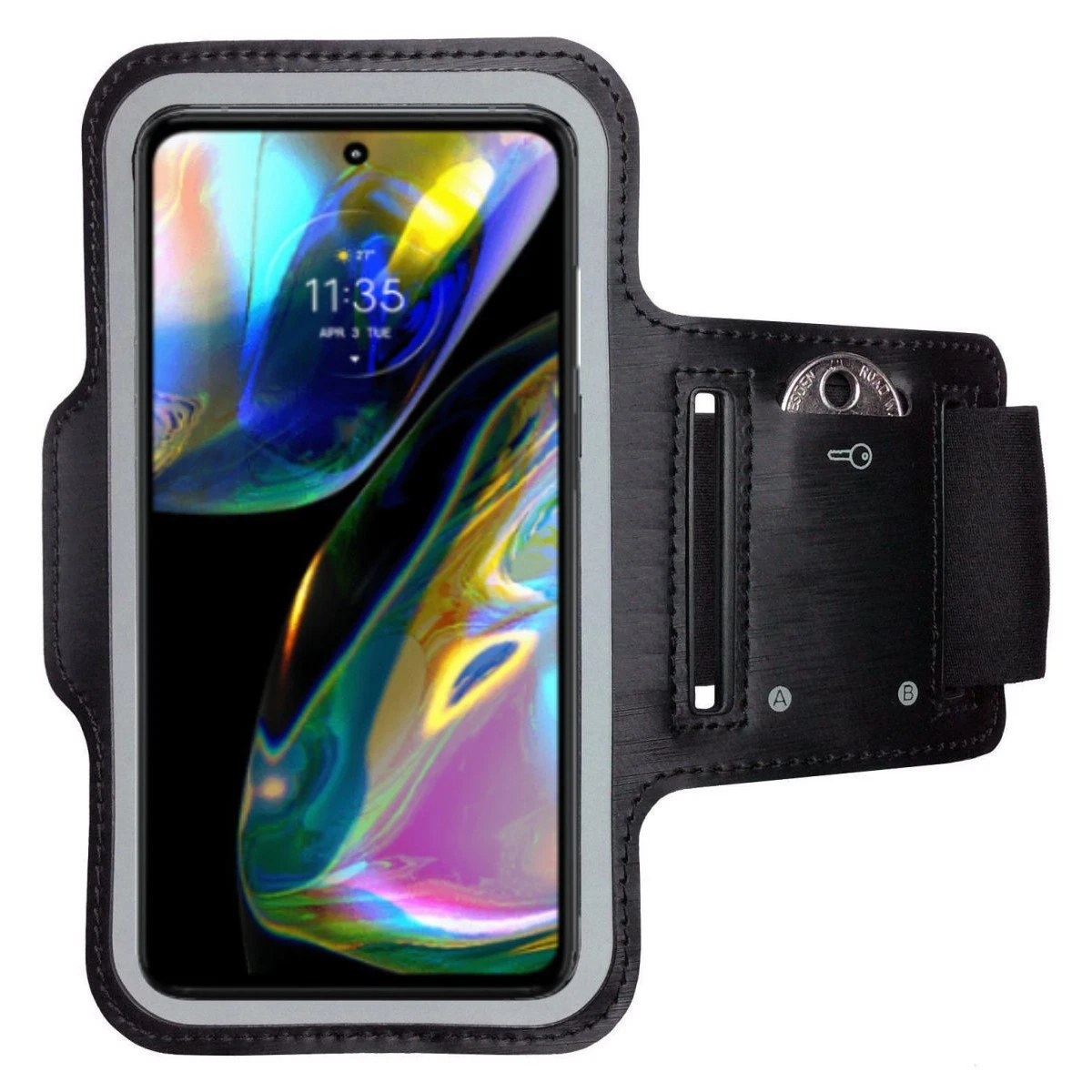 Cinturino Polso Smartphone Wristy Edition Nero Notte Universale