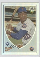 2002 Topps Super Teams Retrofractor 603/1969 Tommie Agee #92 oh4