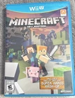 Minecraft (Nintendo Wii U Edition, 2016) W/ Super Mario Mash Up- Complete- Clean