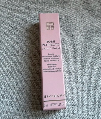 Givenchy ROSE PERFECTO TINTED LIQUID LIP BALM $43 Gloss In Black Pink