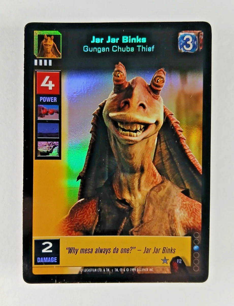 Star Wars Young Jedi ジャー・ジャー・ビンクス カード Star Wars Young Jedi ジャー・ジャー・ビンクス カード Individual