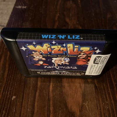 Wiz N Liz- Sega Mega Drive Game - Excellent Condition