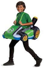 Mario Kart Yoshi Kart Inflatable Child Costume