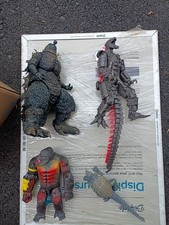 Godzilla Figures Lot As Is