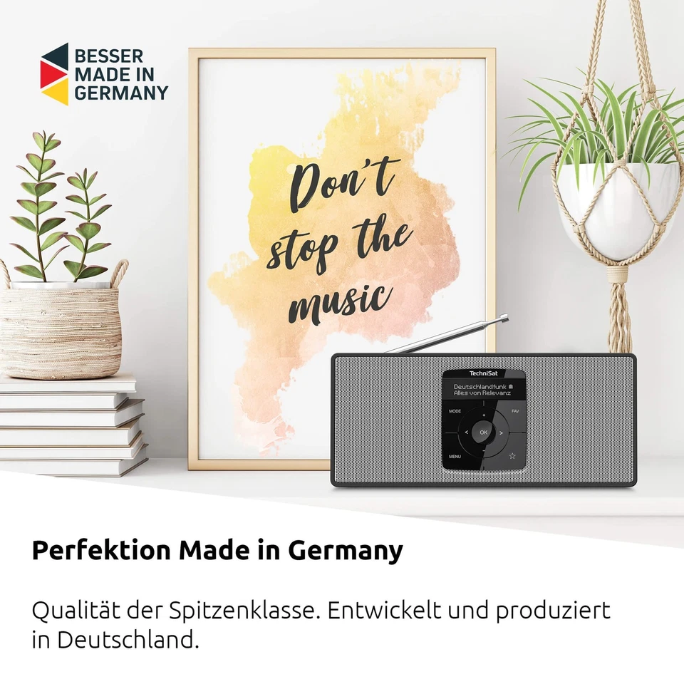 DIGITRADIO 2 S - Tragbares DAB Stereo-Radio mit Akku DAB+ UKW Bluetooth Audio... - Bild 2 von 4