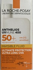 Image of La Roche-Posay Anthelios UVMune 400 Invisible Fluid SPF50+ 50ml - Expiry 05/2026