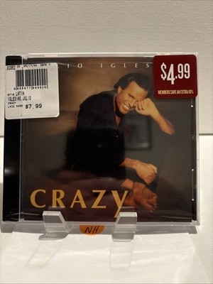 Vintage Sealed Crazy by Julio Iglesias Vintage (CD, 1994) Sealed. NH