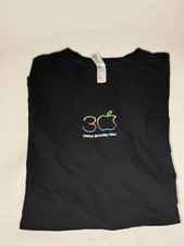 Official Apple ‘30th Birthday Mac’ Logo Employee Issued Shirt (Medium)