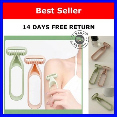 Women's Razor for Armpit and Leg Hair Gentle Shaving PP Handle