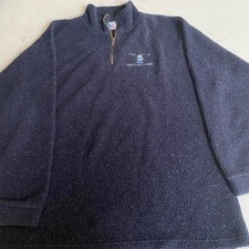 Vintage Disneyland Resort Sherpa Fleece Quarter Zip Made in USA L/XL