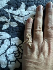 Snake Ring Gold Plated