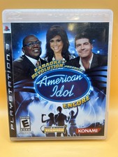 Karaoke Revolution Presents American Idol Encore Sony PlayStation 3 PS3 UNTESTED