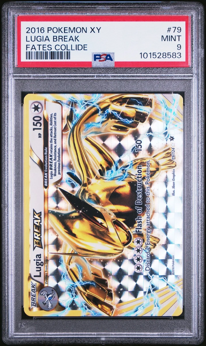Lugia Pokémon TCG Fates Collide Individual Collectible Card Game