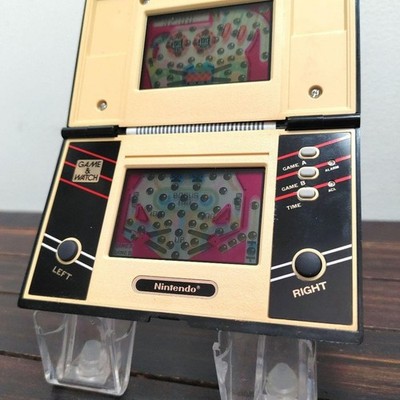 NINTENDO GAME AND WATCH Pinball PB-59 1983 Vintage Tested Working