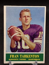 Vintage 1964 Philadelphia #109 FRAN TARKENTON 3rd Yr. Vikings HOF EX