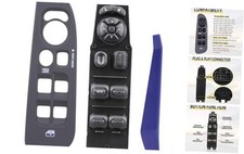 Master Window Switch Control  Grey Bezel, Compatible with 2001-2003 Dodge
