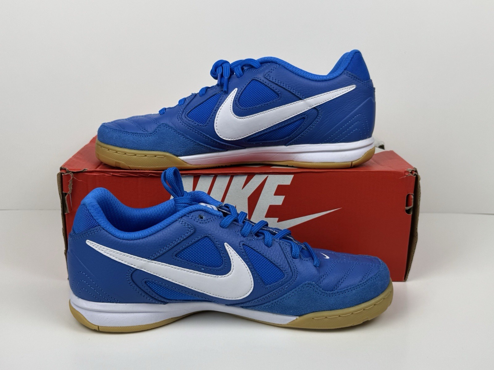 Nike Gato Sneakers Men’s Size 8.5 Photo Blue/White Gum Yellow HQ6019-400 thumbnail 2