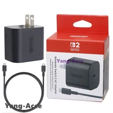 New Nintendo Switch 2 AC Adapter Replacement Power Adapter