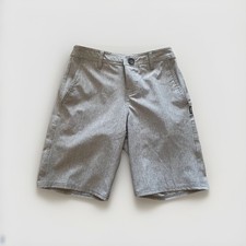 O'Neill Hybrid Boys Board Shorts Size 26 Gray Hyperdry Loaded Stretch