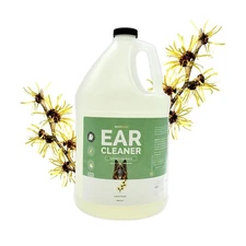 Dog Ear Cleaner, 1 Gallon - All Natural, Witch Hazel, Gentle Aloe Vera and Ch...