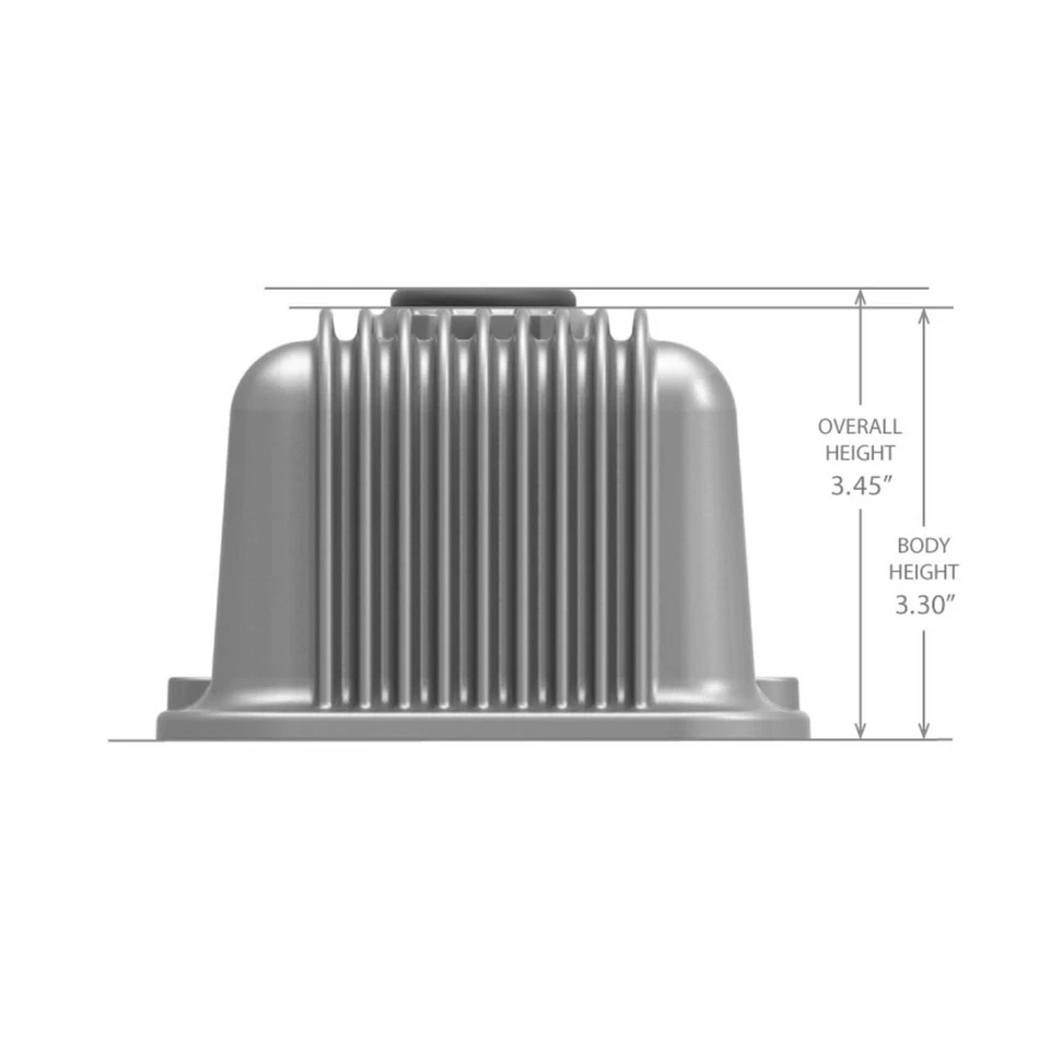 Holley 241-240 Set of 2 Valve Covers for Chevy Express Van SaVana Suburban Pair - Image 2 of 4