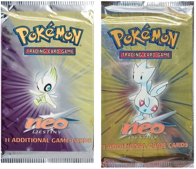 Pokémon TCG Neo Destiny Sealed Collectible Card Game Packs for