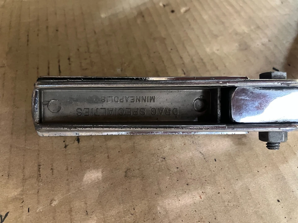 harley ironhead sportster chopper twisted chrome highway bar w/pegs - Image 2 of 4