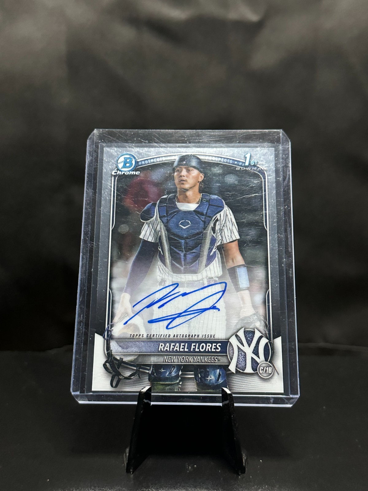 2025 Bowman - Chrome Prospect Autographs Rafael Flores #CPA-RF (AU, RC)