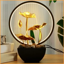 Mesa Fuente Cascada Decoración Relajación Zen Feng Shui Habitación