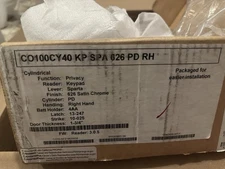 Schlage CO-100-CY-40-KP-SPA-626-PD-RH Electronic Rim Exit Device Trim W/ Keypad