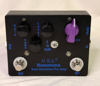 HomeBrew Electronics H.B.E. Hematoma Bass Overdrive Preamp Keys Synth Guitar
