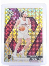 MAX STRUS 2024-25 MOSAIC GOLD SNAKESKIN MOSAIC PRIZM CAVALIERS /8 Q6561